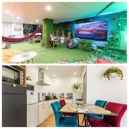 Bundle 2 Apparts, 12 Person - Parking, Station, Apartament *