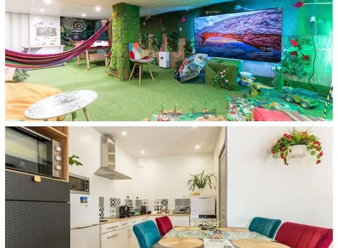 Bundle 2 Apparts, 12 Person - Parking, Station, Appartement *