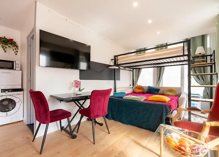 Bundle 2 Apparts, 12 Person - Parking, Station, Appartement Calais